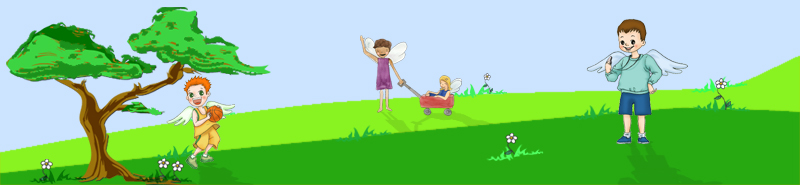 Child Like Creation Scene Footer