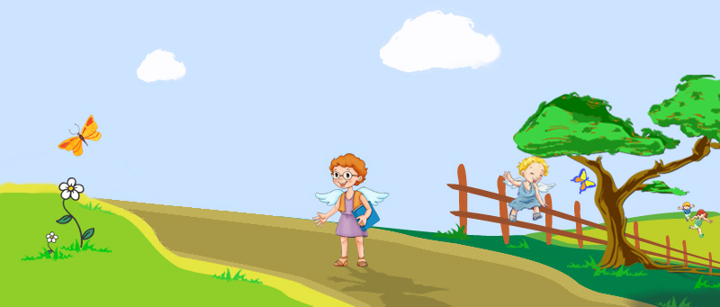 Child Like Creation Scene Footer